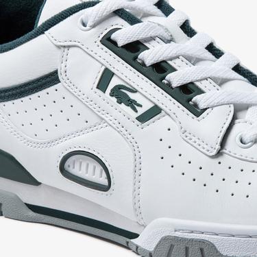  Lacoste M89 Og 0121 1 Sma Erkek Deri Beyaz - Yeşil Sneaker
