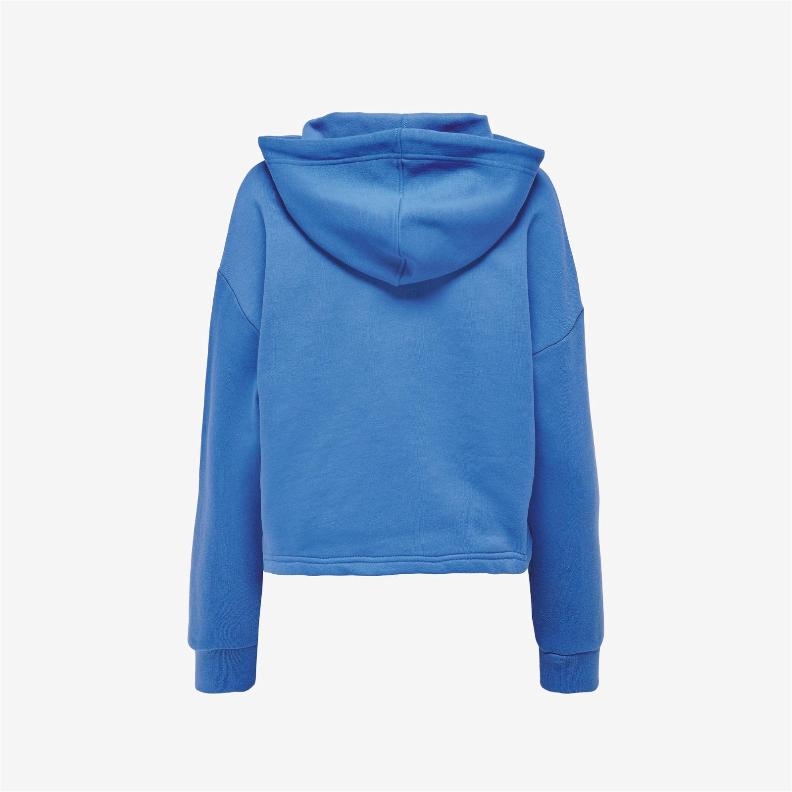 Only Onlrecycle String Hoodie Sweat Kadın Mavi Sweatshirt