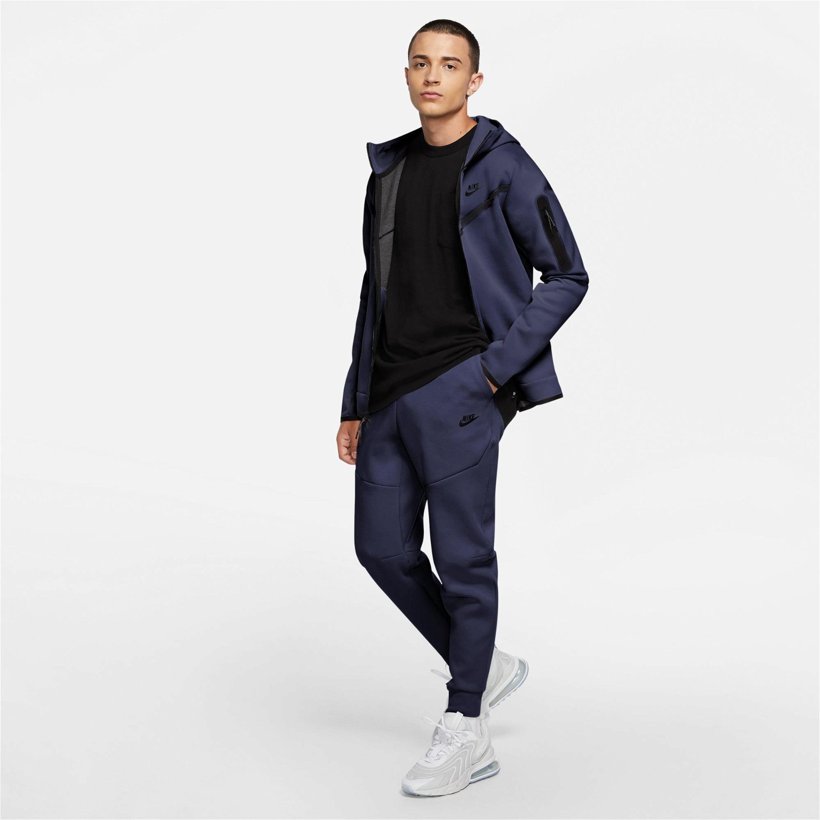 Nike Sportswear Tech Fleece Erkek Lacivert Eşofman Altı