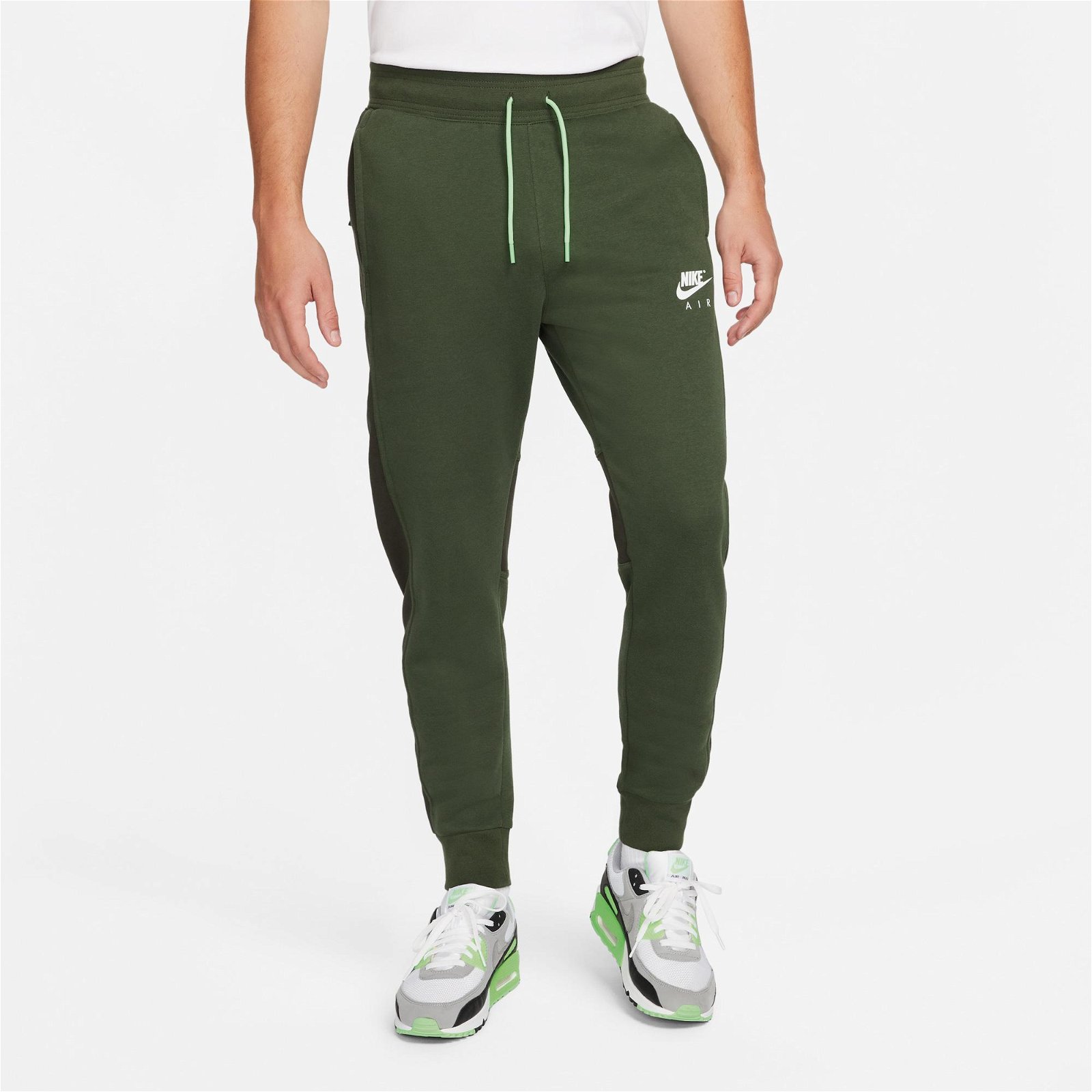 Nike Sportswear Air BBC Erkek Yeşil Eşofman Altı