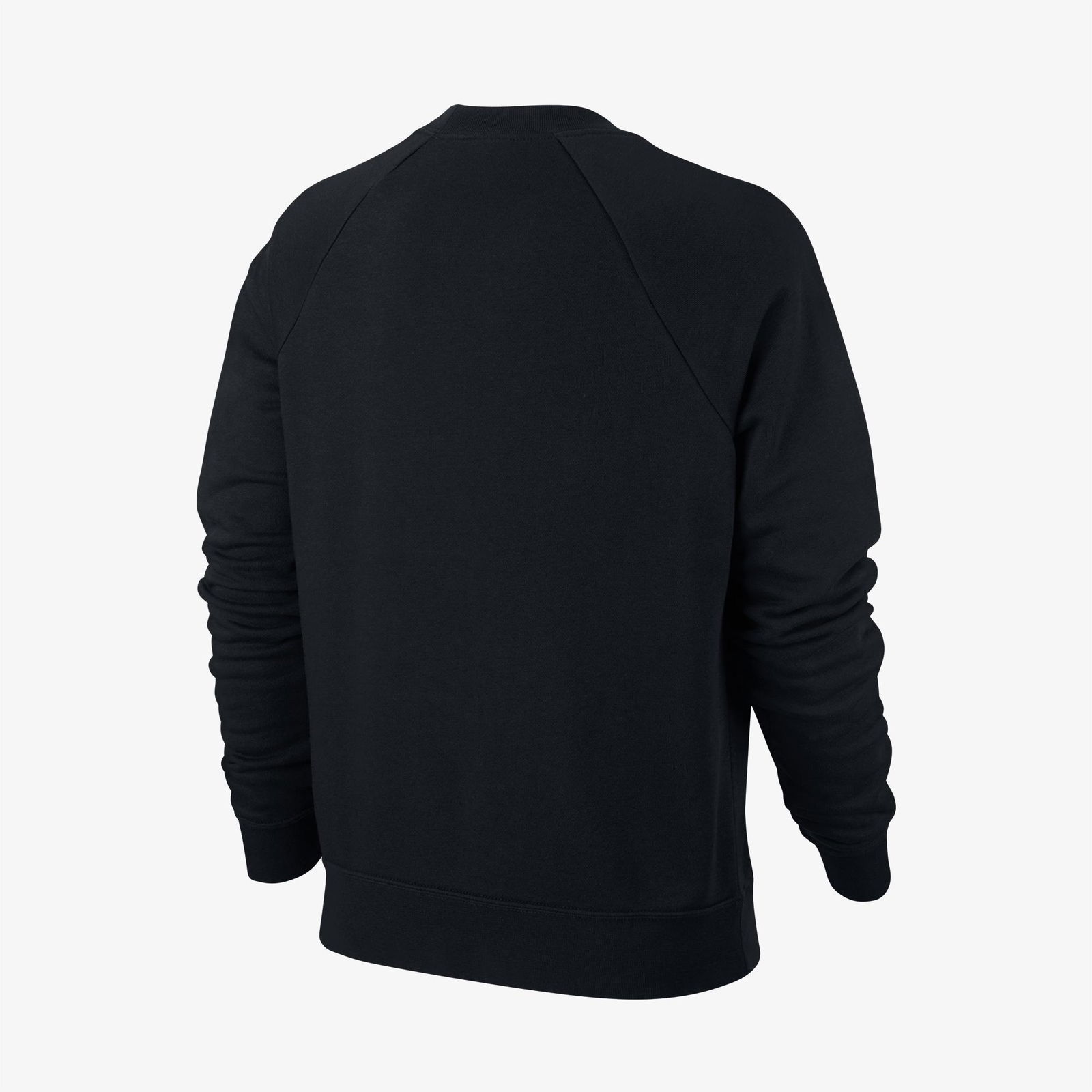 Nike Sportswear Essential Crew Kadın Siyah Uzun Sweatshirt