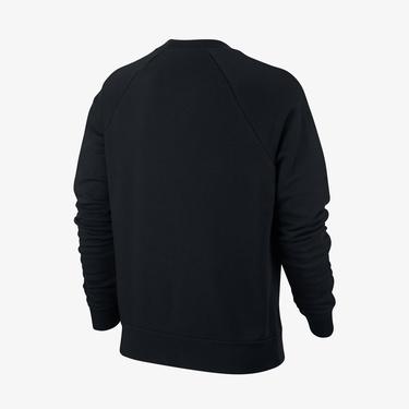  Nike Sportswear Essential Crew Kadın Siyah Uzun Sweatshirt