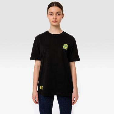  COMMON PEOPLE Oversize Unisex Siyah T-Shirt