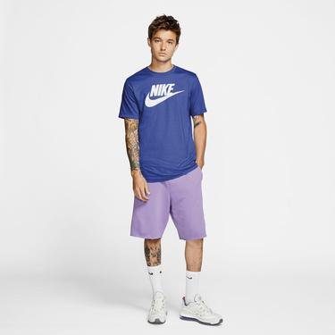  Nike Sportswear Icon Futura Erkek Mavi T-Shirt