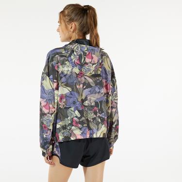  Nike Sportswear Femme Woven Kadın Siyah/Gri/Gümüş Ceket