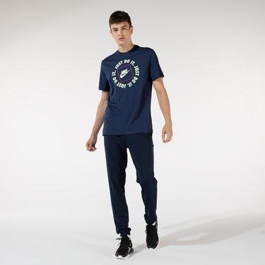  Nike Sportswear Hbr 1 Erkek Mavi T-Shirt