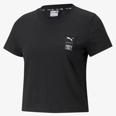 Puma First Mile Kadın Siyah T-Shirt