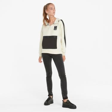  Puma First Mile Kadın Gri Sweatshirt