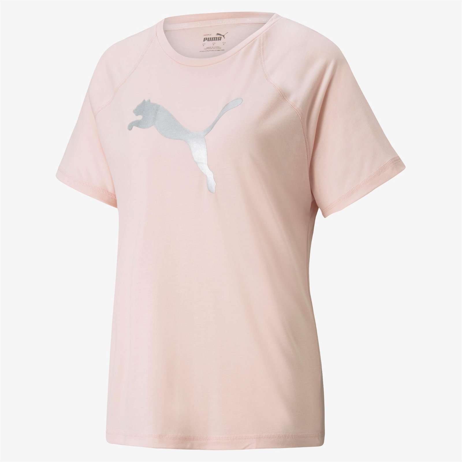 Puma Evostripe Kadın Pembe T-Shirt