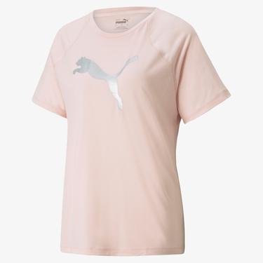  Puma Evostripe Kadın Pembe T-Shirt