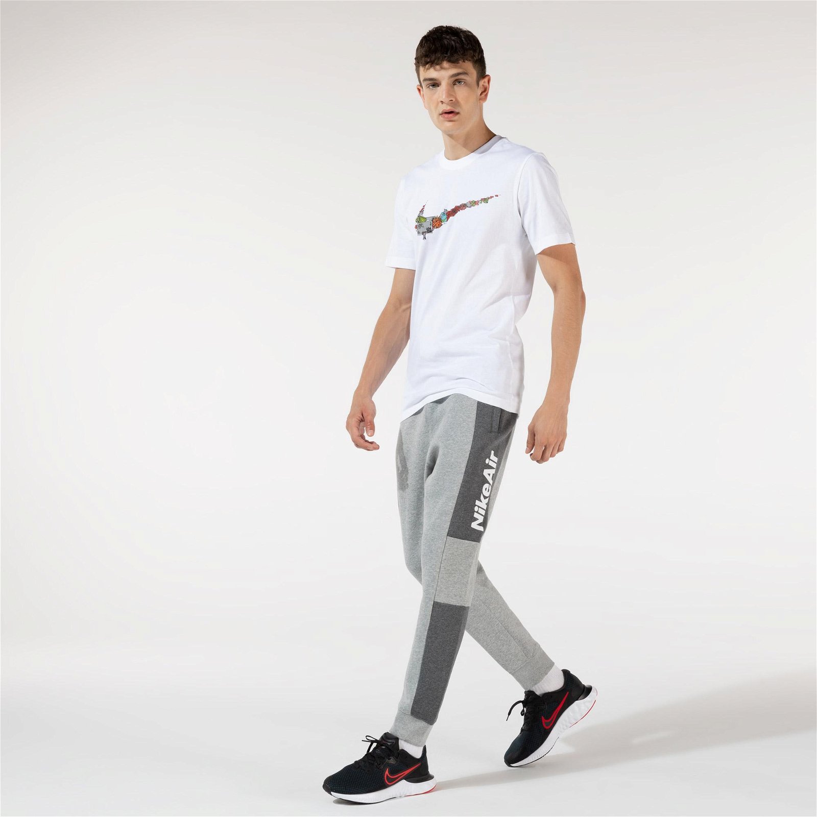 Nike Sportswear Air Fleece Sportswear Erkek Siyah Eşofman Altı