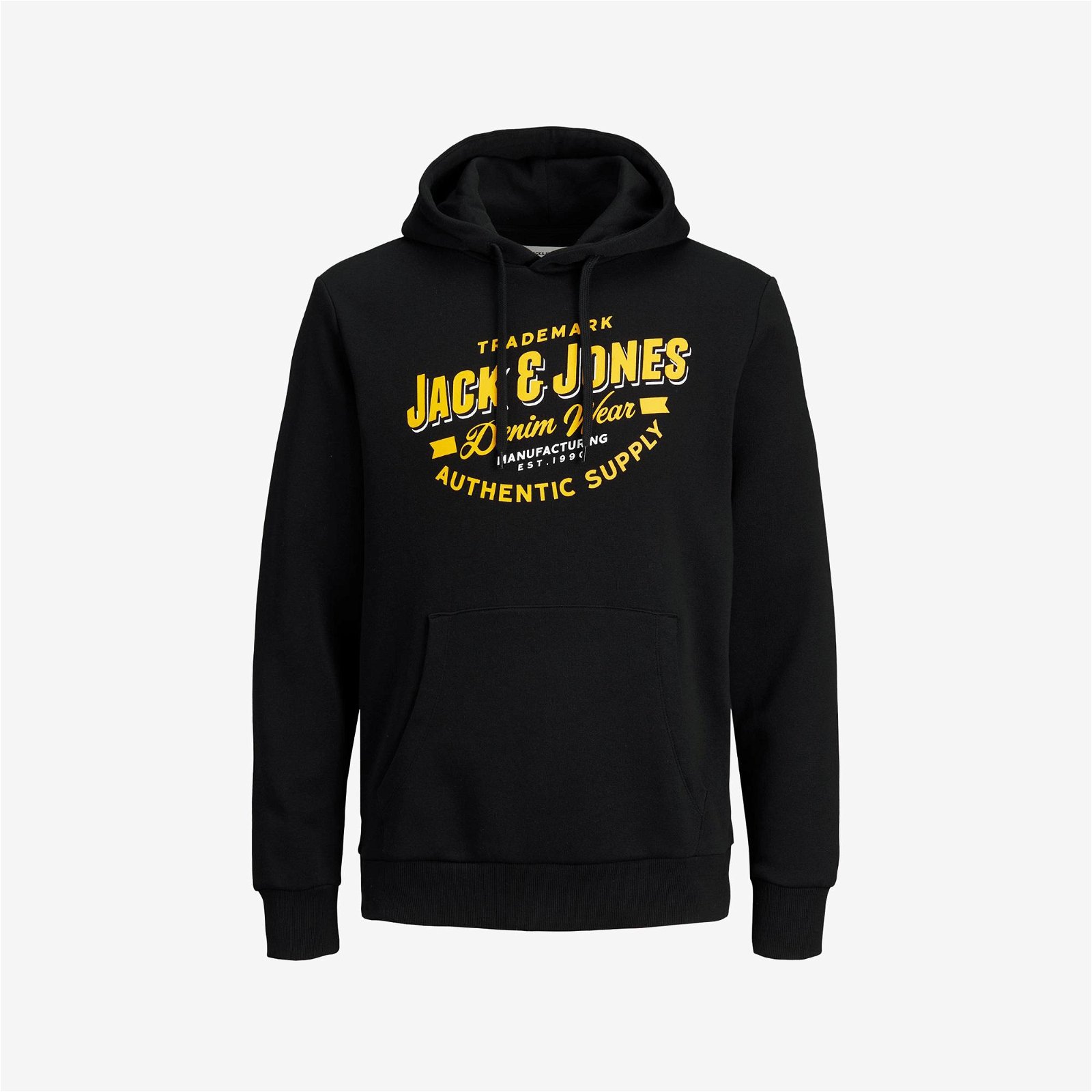 Jack & Jones Elogo 2 Erkek Siyah Sweatshirt