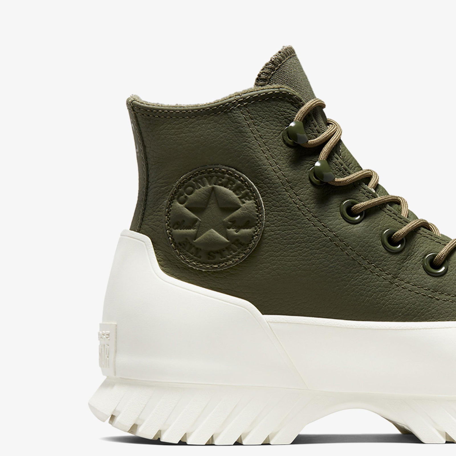 Converse Chuck Taylor All Star Lugged Winter 2.0 Hi Unisex Yeşil Deri Sneaker