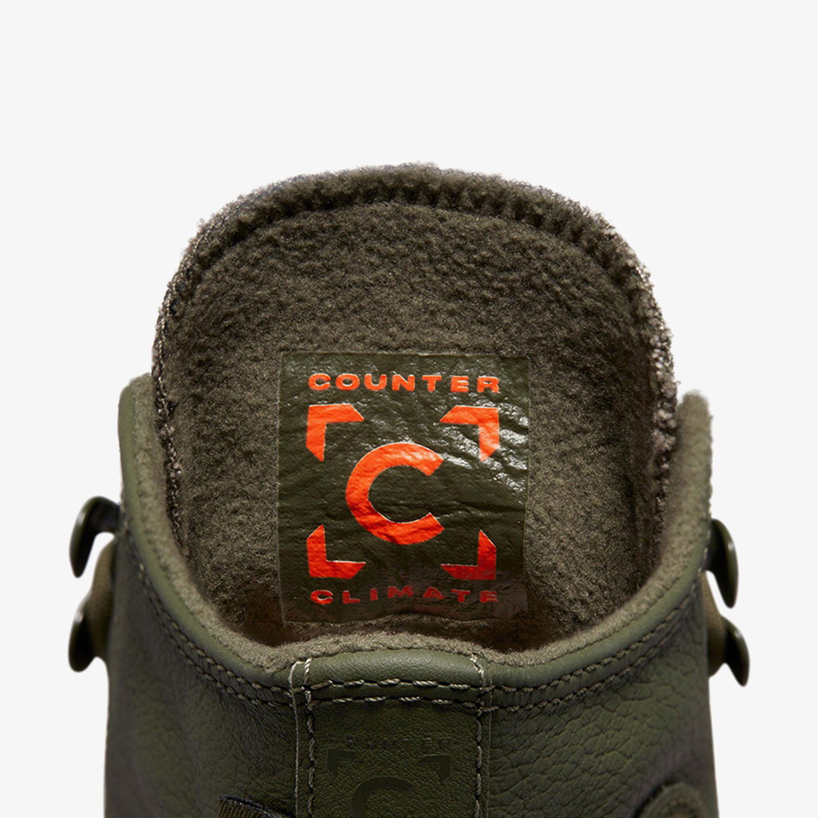 Converse Chuck Taylor All Star Lugged Winter 2.0 Hi Unisex Yeşil Deri Sneaker