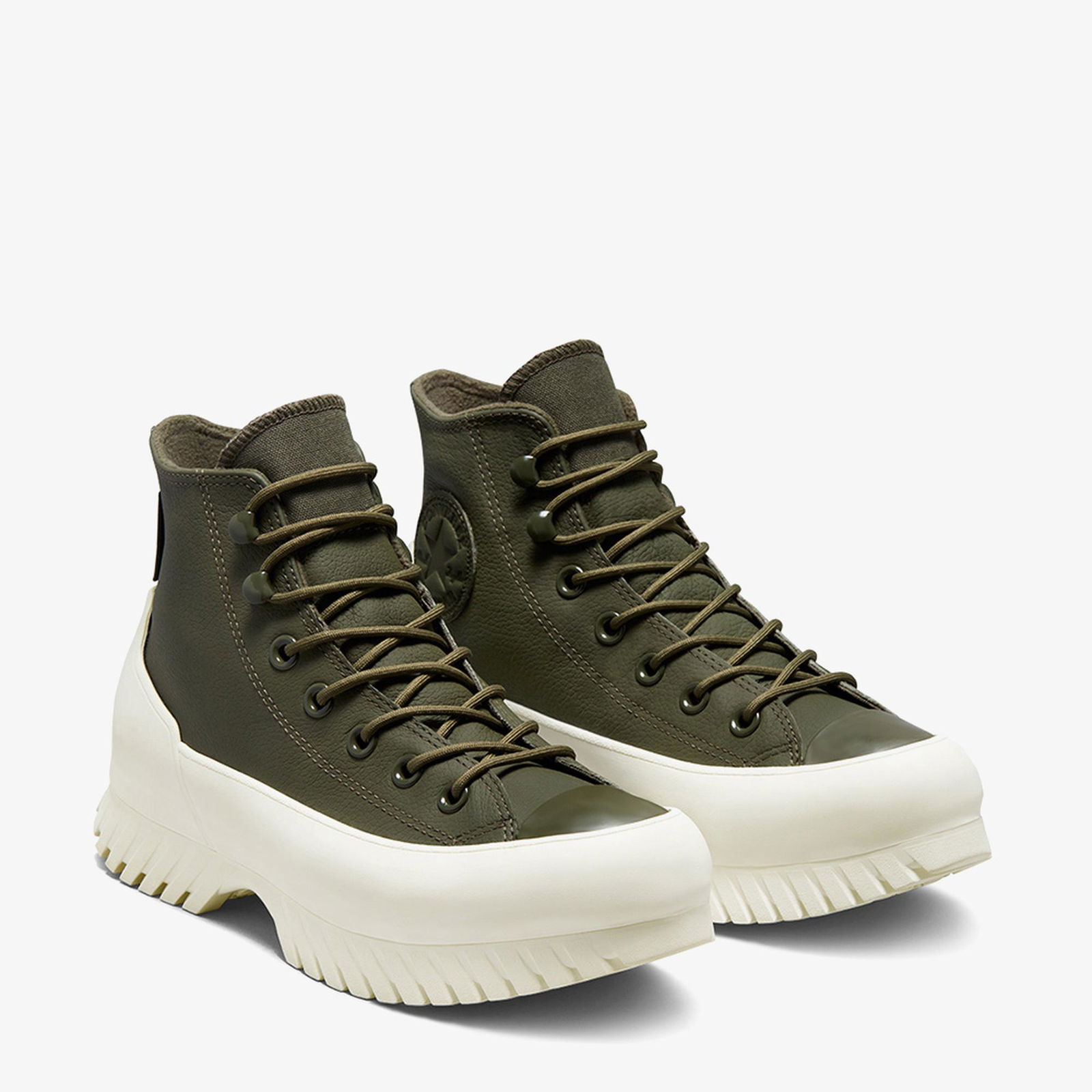 Converse Chuck Taylor All Star Lugged Winter 2.0 Hi Unisex Yeşil Deri Sneaker