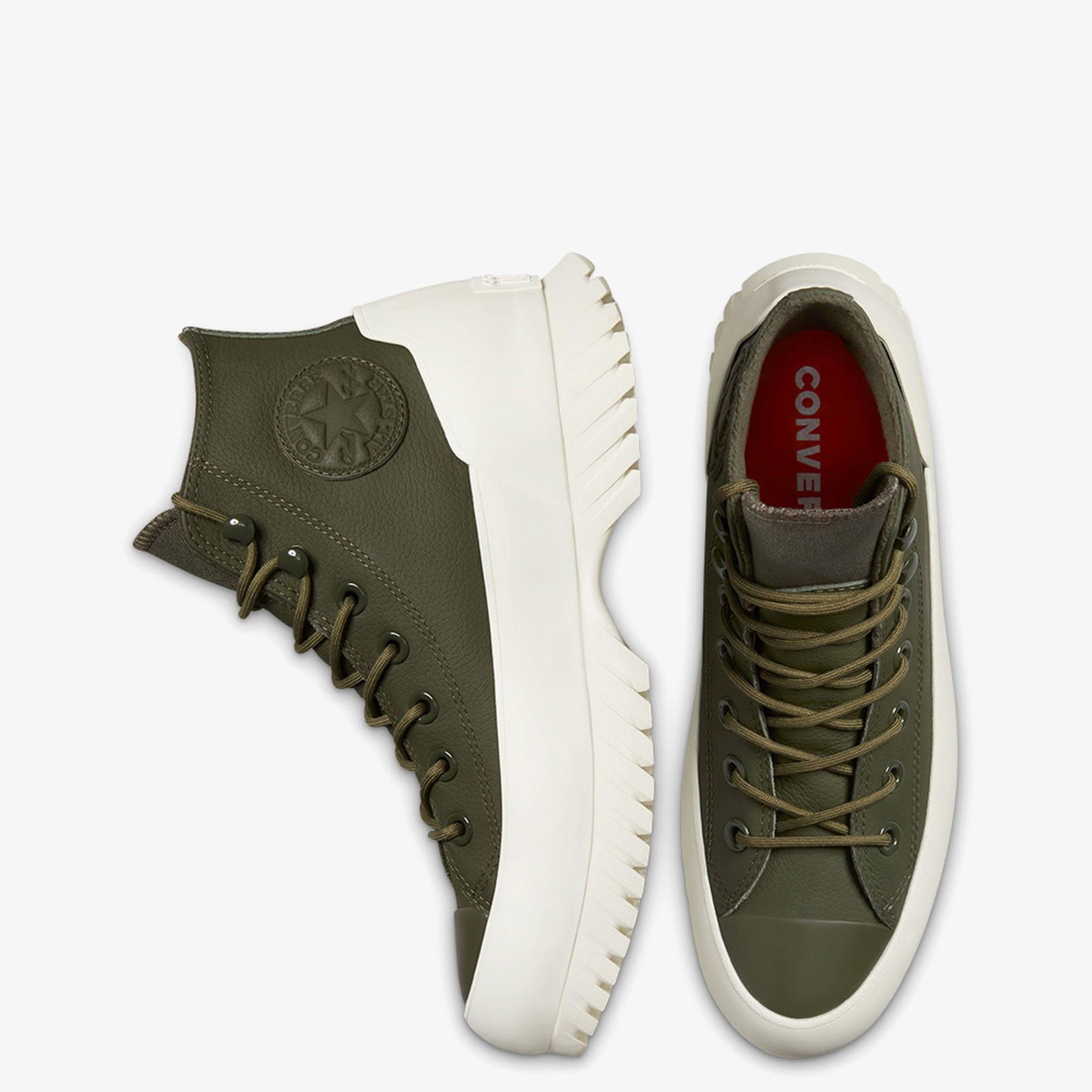 Converse Chuck Taylor All Star Lugged Winter 2.0 Hi Unisex Yeşil Deri Sneaker