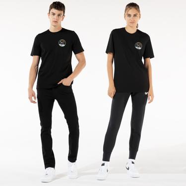  Alpha Industries Apollo Unisex Siyah T-Shirt