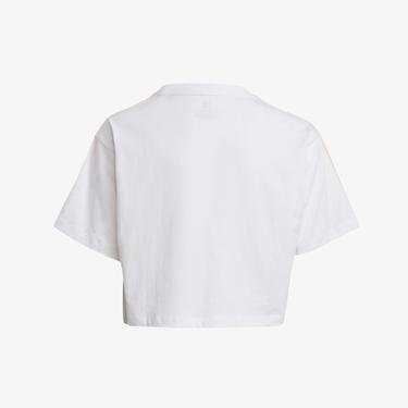  adidas Crop Çocuk Beyaz T-Shirt