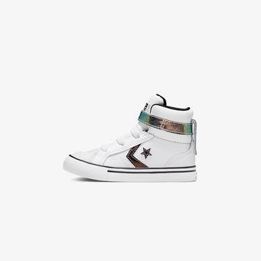  Converse Pro Blaze Hi Bantlı Çocuk Beyaz Sneaker