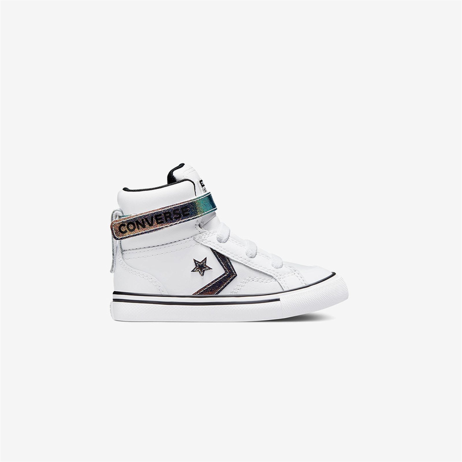Converse Pro Blaze Hi Bantlı Çocuk Beyaz Sneaker