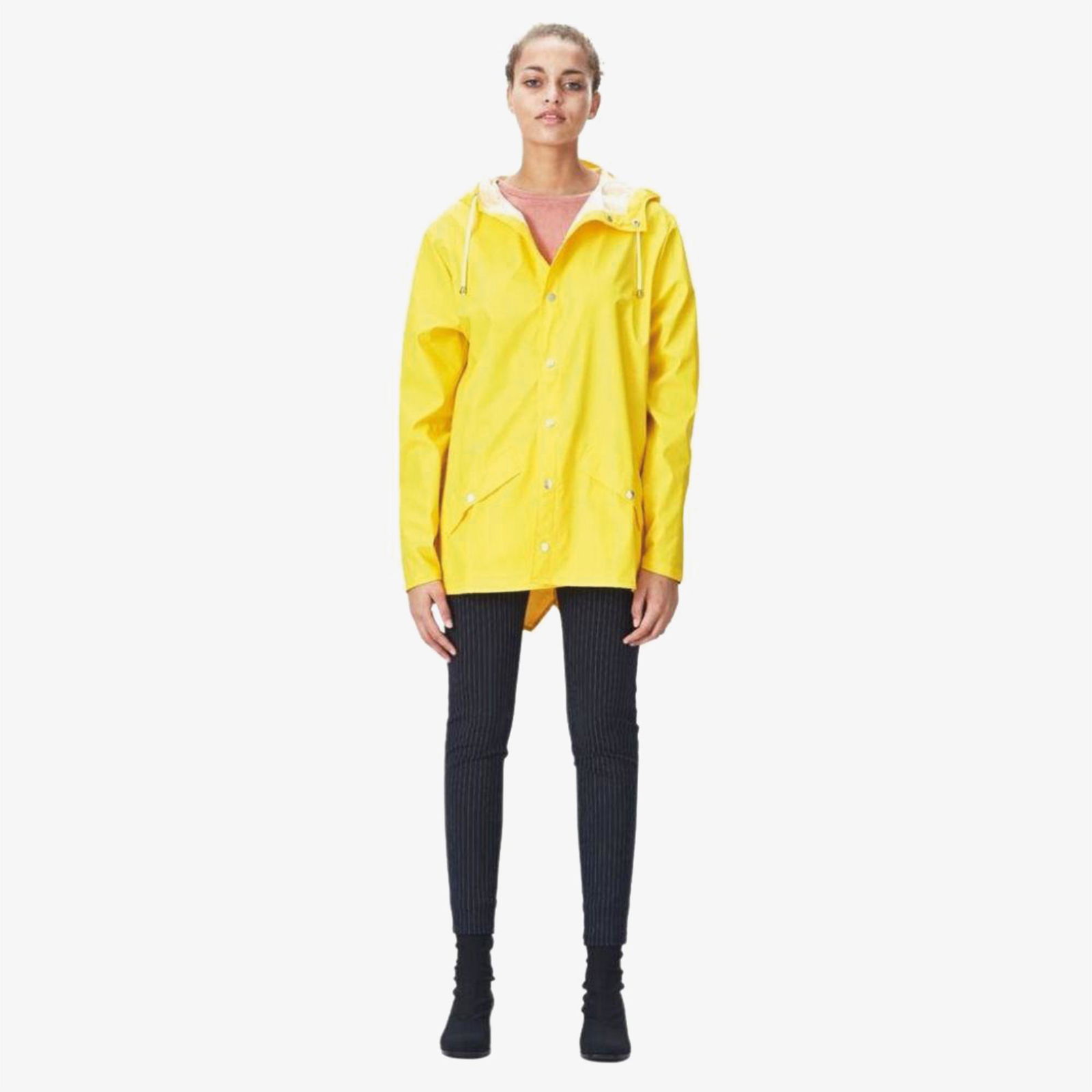 Rains Jacket Unisex Sarı Yağmurluk