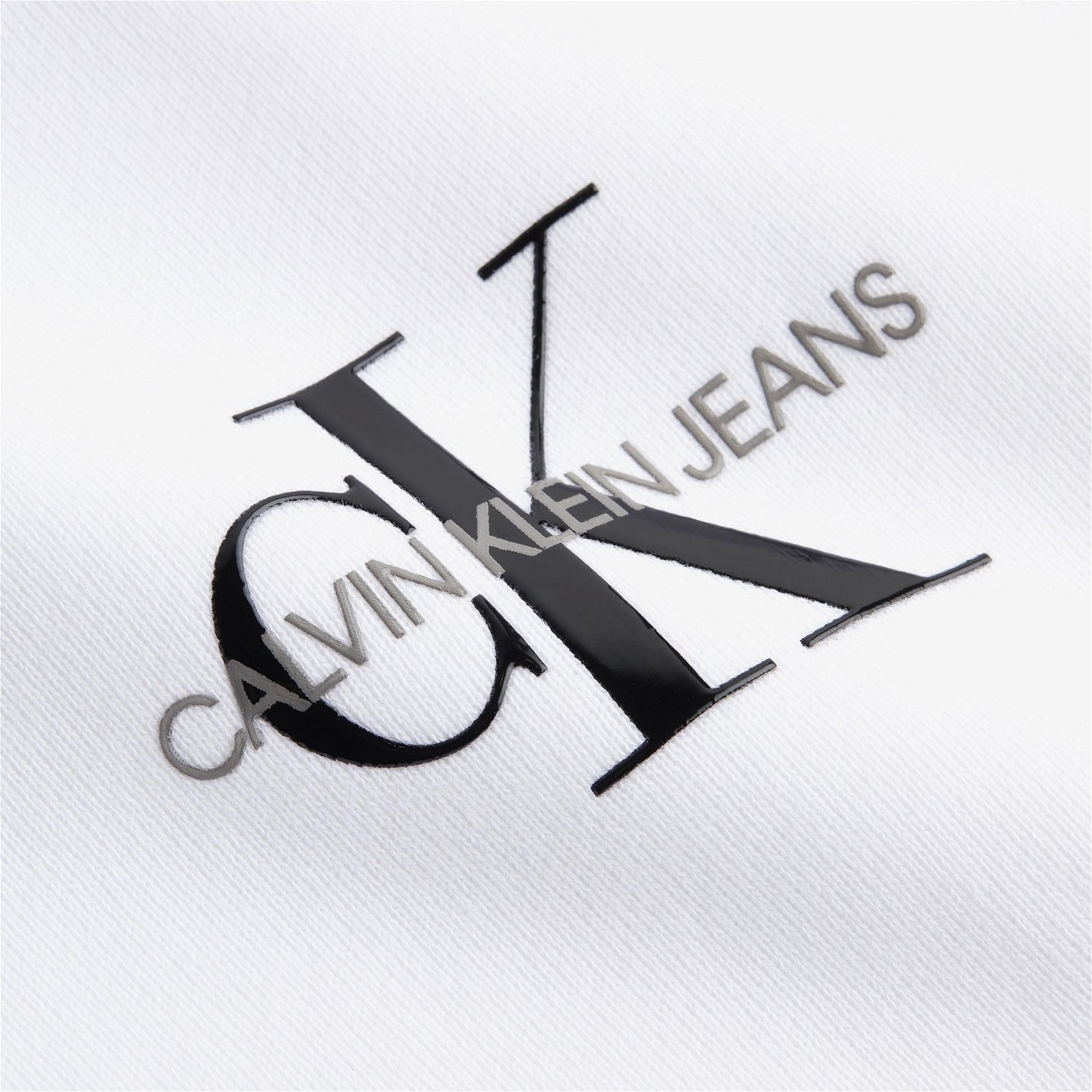 Calvin Klein Jeans Escape Kadın Beyaz Sweatshirt