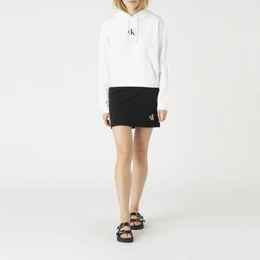  Calvin Klein Jeans Escape Kadın Beyaz Sweatshirt