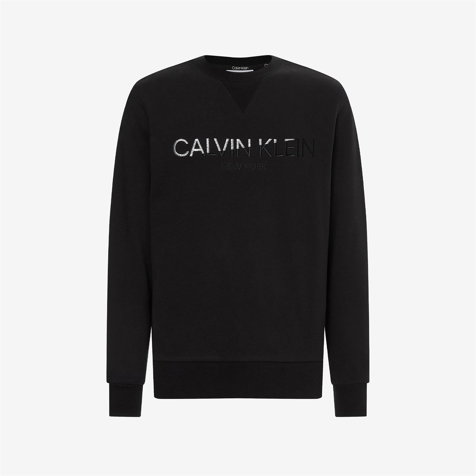 Calvin Klein Erkek Siyah Sweatshirt