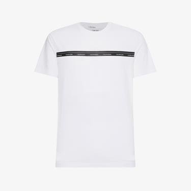  Calvin Klein Kısa Kollu Erkek Beyaz T-Shirt