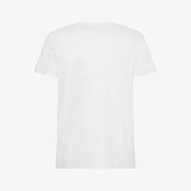  Calvin Klein Bisiklet Yaka Erkek Beyaz T-Shirt