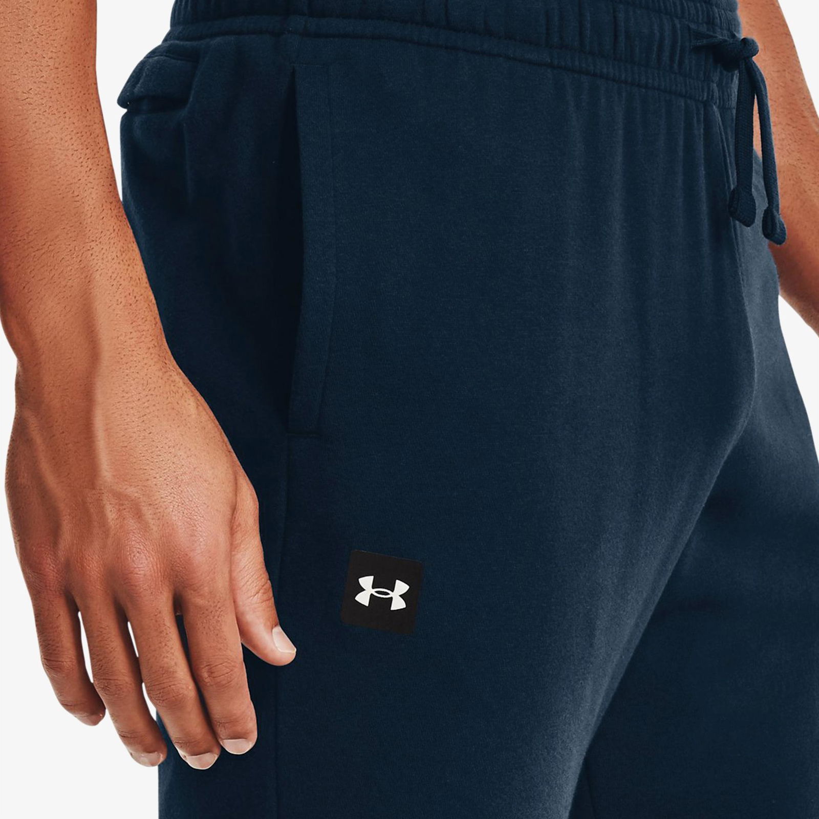 Under Armour Rival Fleece Joggers Erkek Lacivert Eşofman Altı
