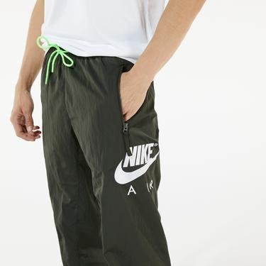  Nike Sportswear Air Woven Erkek Yeşil Eşofman Altı