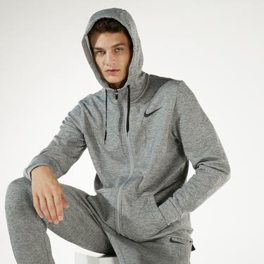  Nike TF HD FZ Erkek Gri Sweatshirt