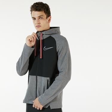  Nike TF HD FZ Nvlty Erkek Siyah Sweatshirt