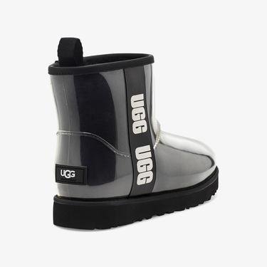  UGG Classic Clear Waterproof Mini Kadın Siyah Bot