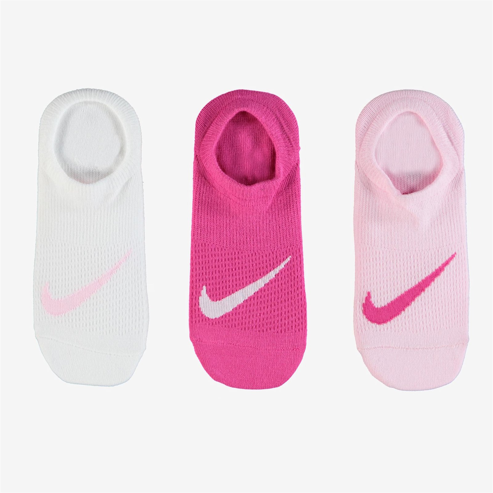 Nike Everyday Lightweight Foot Kadın Pembe 3'lü Çorap