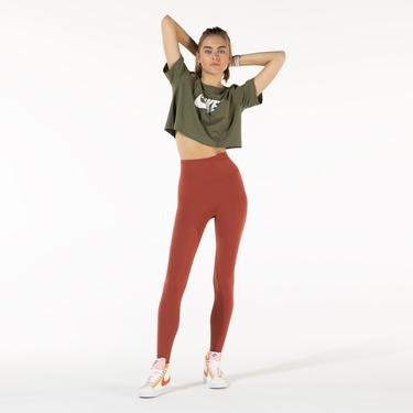 Nike The Yoga Luxe 7/8 Kadın Kırmızı Tayt
