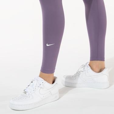  Nike One Dri-Fit MR Kadın Mor Tayt