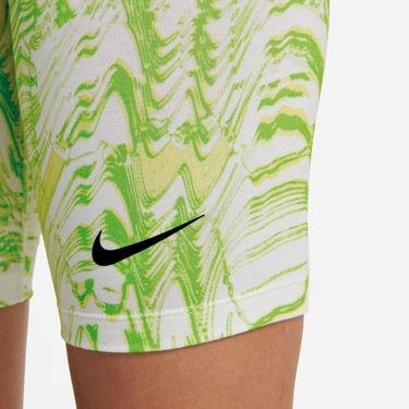  Nike Sportswear Essential Aop Print Kadın Yeşil Şort