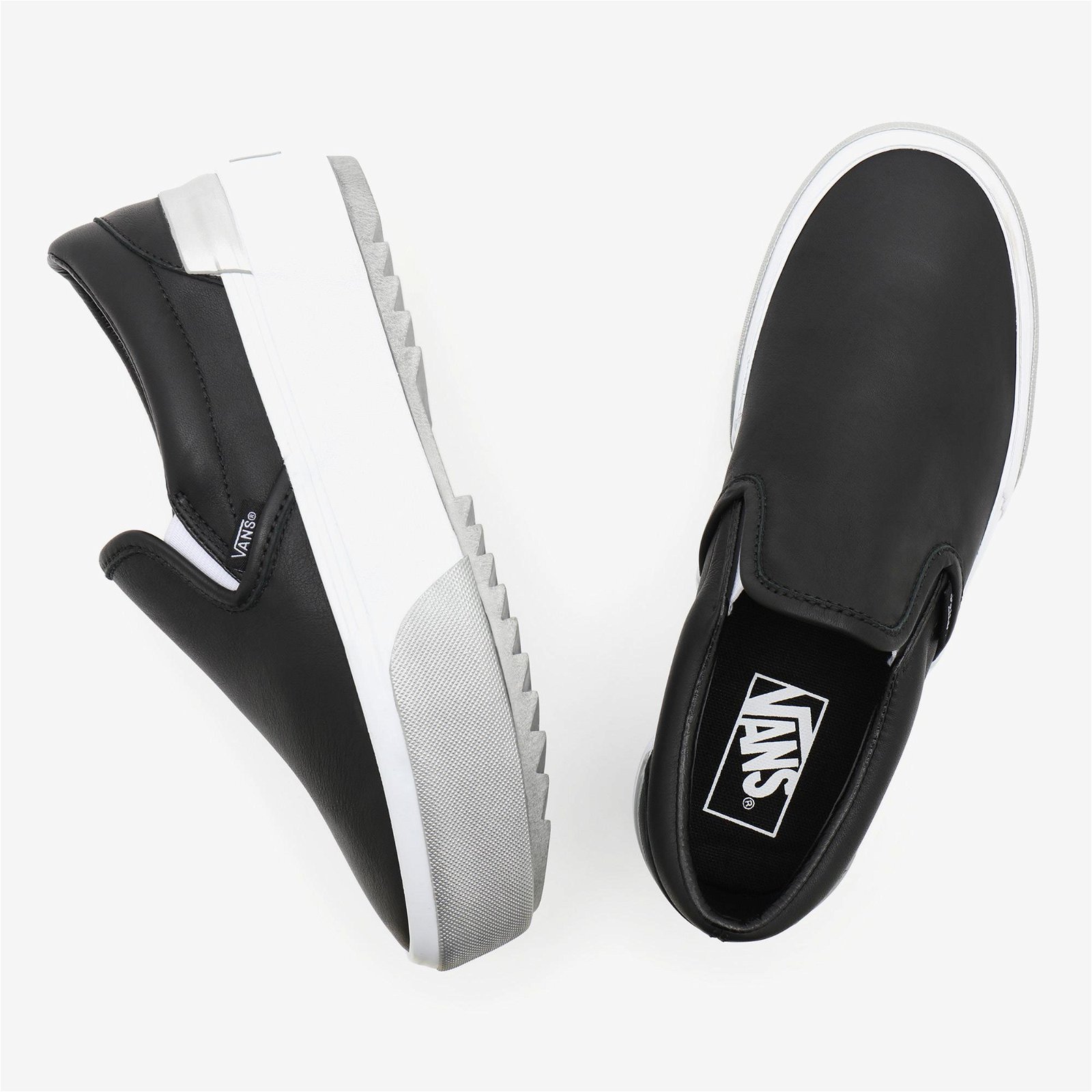 Vans UA Classic Slip-On Stacked Unisex Siyah Sneaker