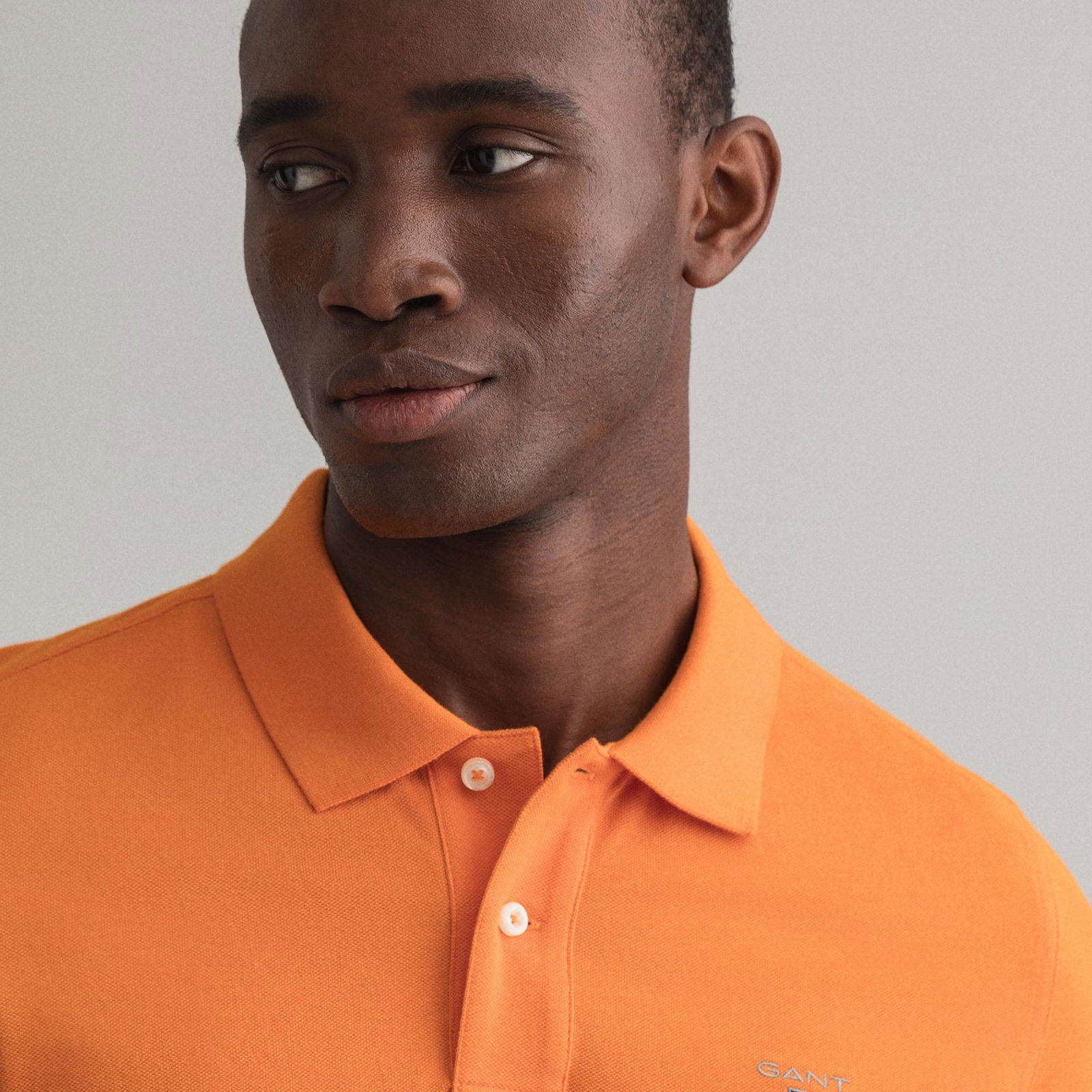 Gant Erkek Turuncu Regular Fit Polo