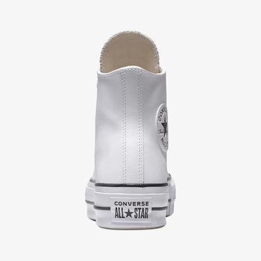  Converse Chuck Taylor All Star Leather Platform Unisex Beyaz Sneaker
