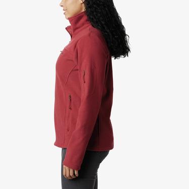  Columbia Fast Trek II Kadın Kırmızı Fermuarlı Polar Ceket