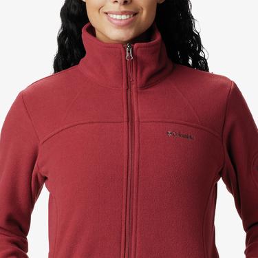  Columbia Fast Trek II Kadın Kırmızı Fermuarlı Polar Ceket