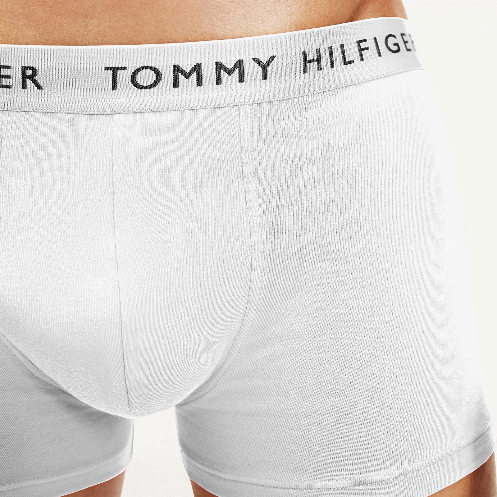 Tommy Hilfiger 3 Parça Erkek Beyaz Boxer