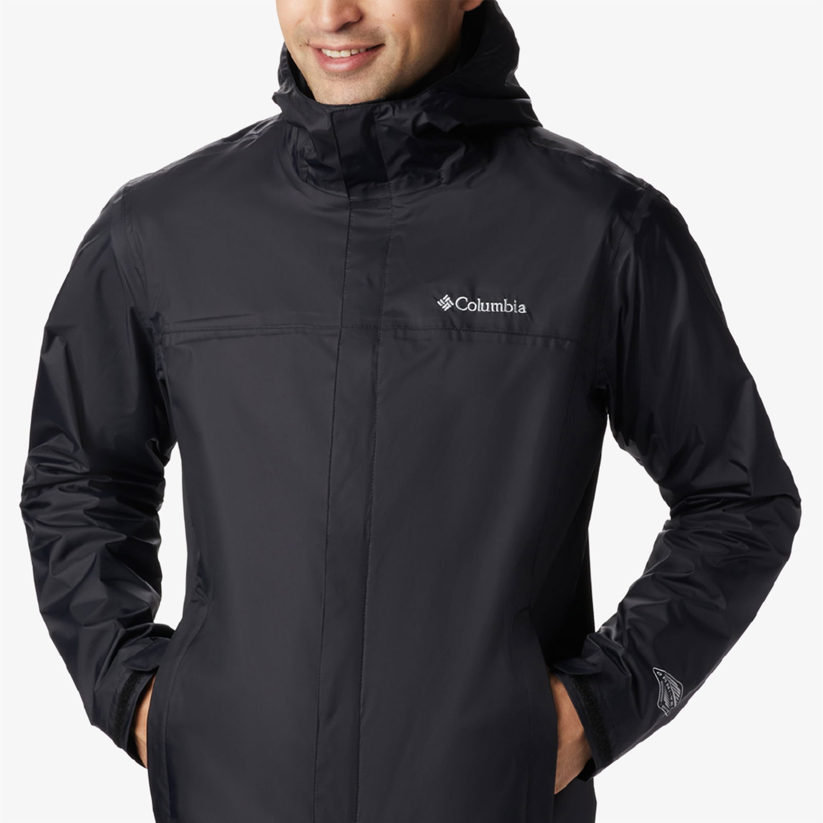 COLUMBIA WATERTIGHT II  Erkek Siyah Yağmurluk