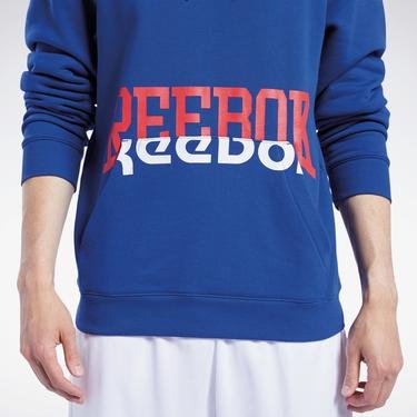  Reebok Classic Leather Unisex Mavi Sweatshirt