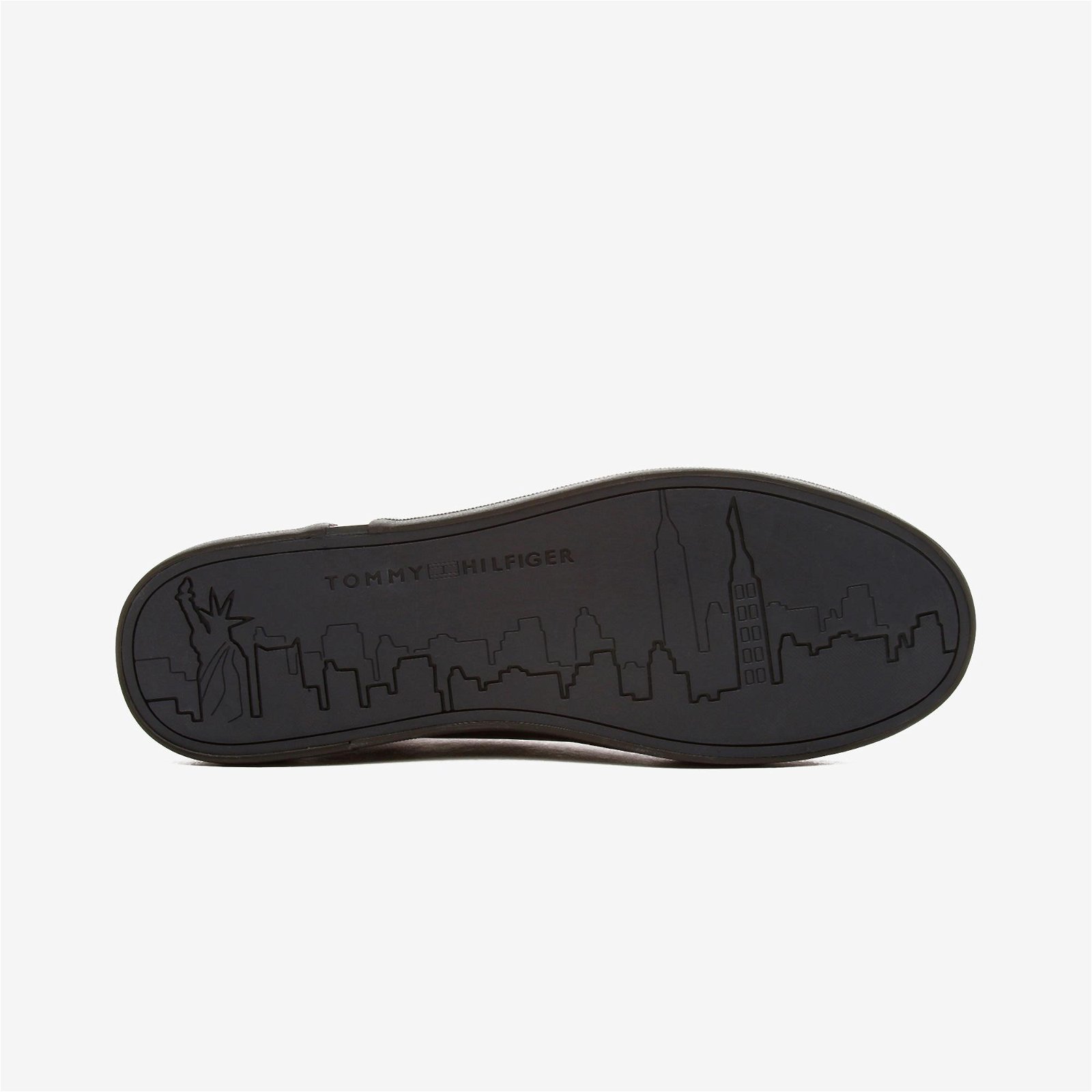 Tommy Hilfiger Premium Corporate Vulc Erkek Siyah Spor Ayakkabı