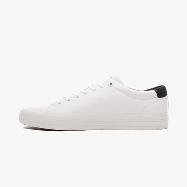  Tommy Hilfiger Premium Corporate Vulc Erkek Beyaz Spor Ayakkabı