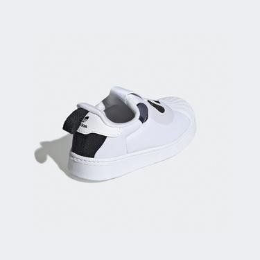  adidas Superstar 360 I Panda Çocuk Beyaz Spor Ayakkabı